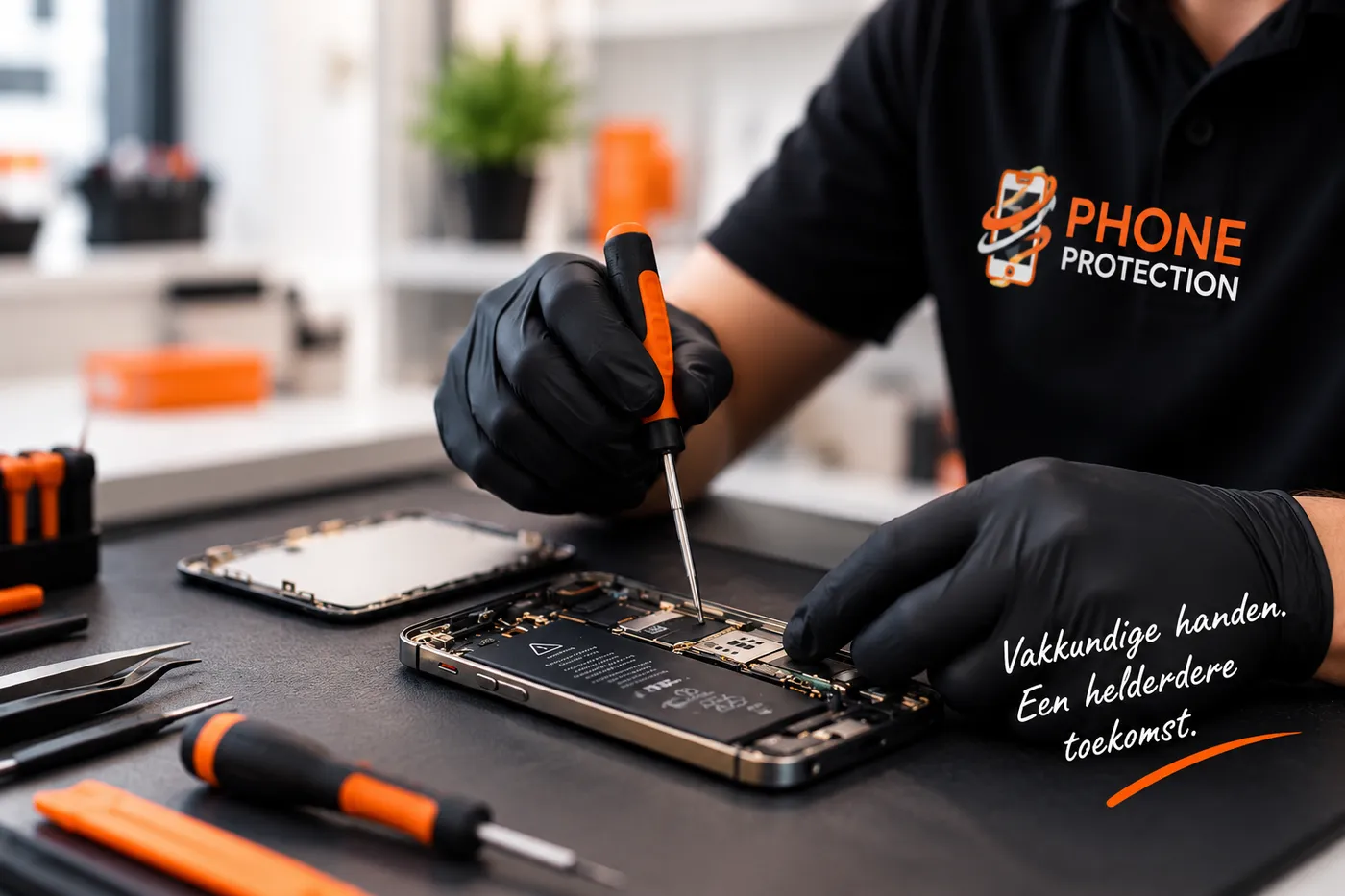 Telefoon, tablet en laptop reparatie bij Phone Protection in Apeldoorn